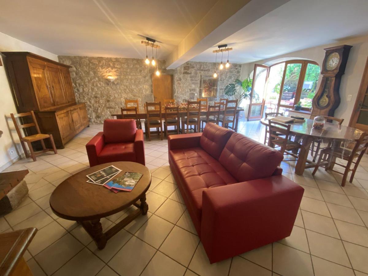 Chambres D'Hotes Les Clapas Chauzon 외부 사진