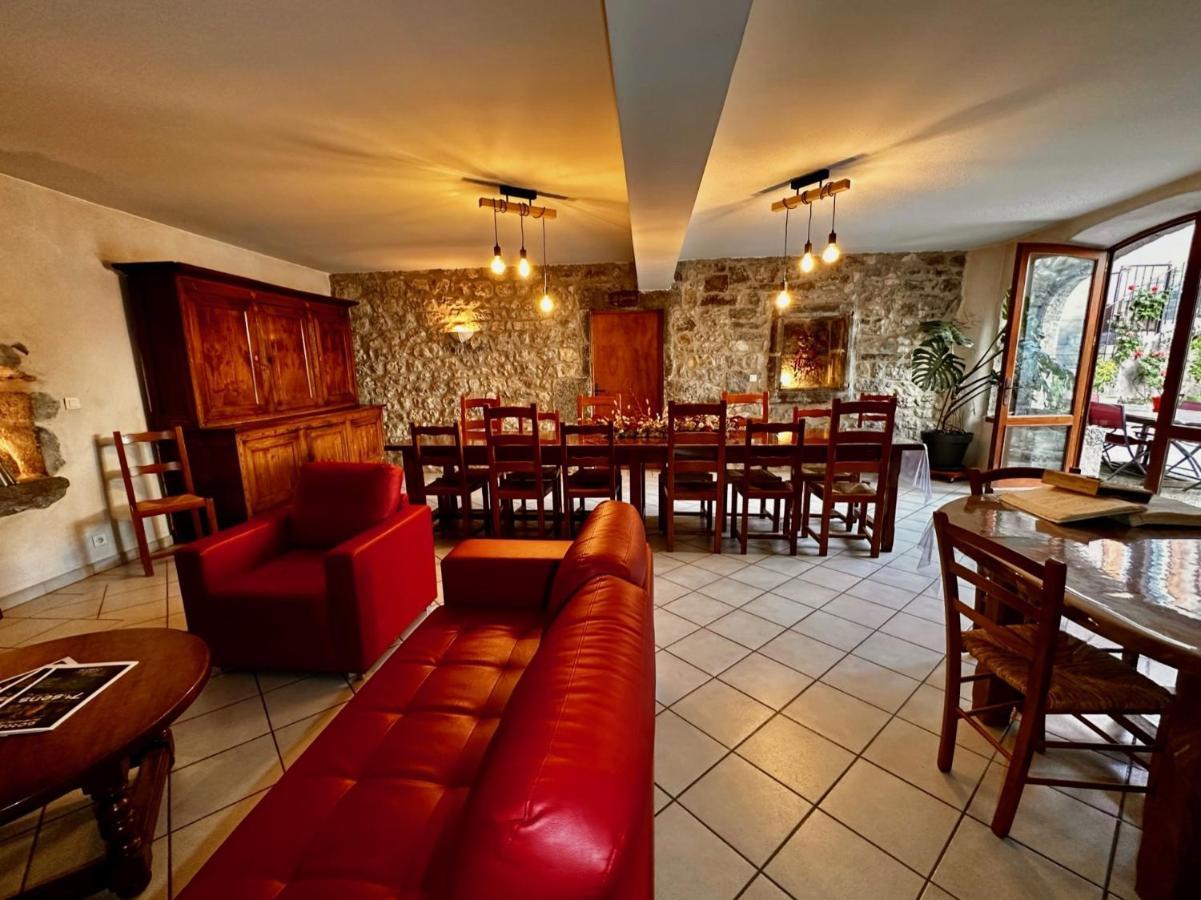 Chambres D'Hotes Les Clapas Chauzon 외부 사진